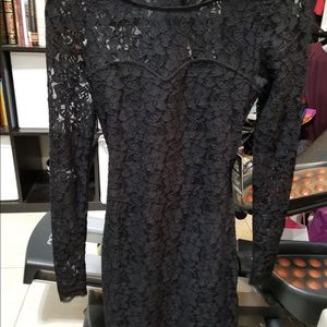 Express lace mini dress NWT